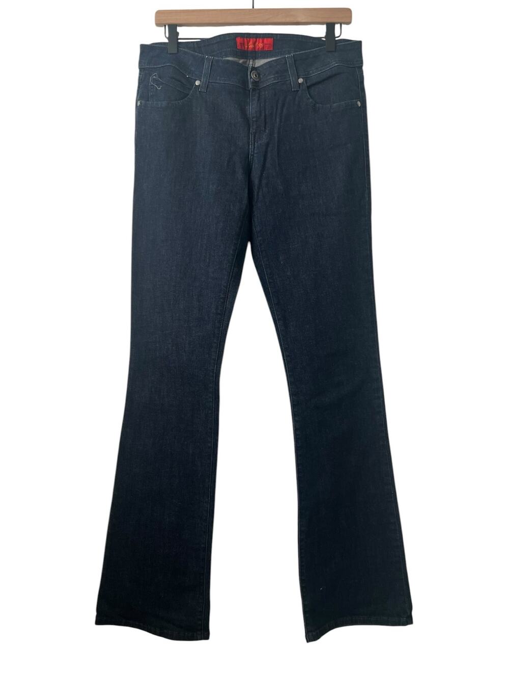 Level 99 Women's Y2k Dark Wash Flare Jeans Size 30
